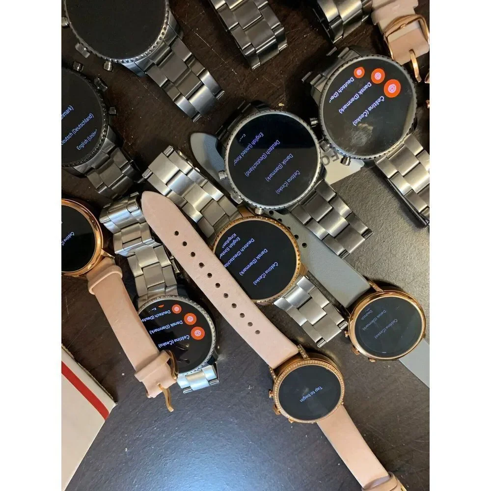 Fossil Gen 4 Watch Lot Of 6 womens Watches Please Read Description